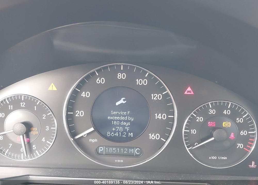 2007 MERCEDES-BENZ E 350 VIN: WDBUF56X57B007301