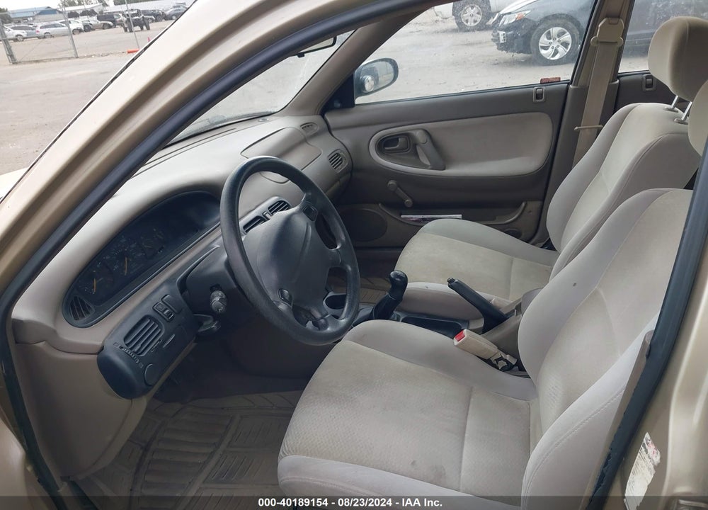 1997 MAZDA 626 DX/LX VIN: 1YVGE22C7V5679076
