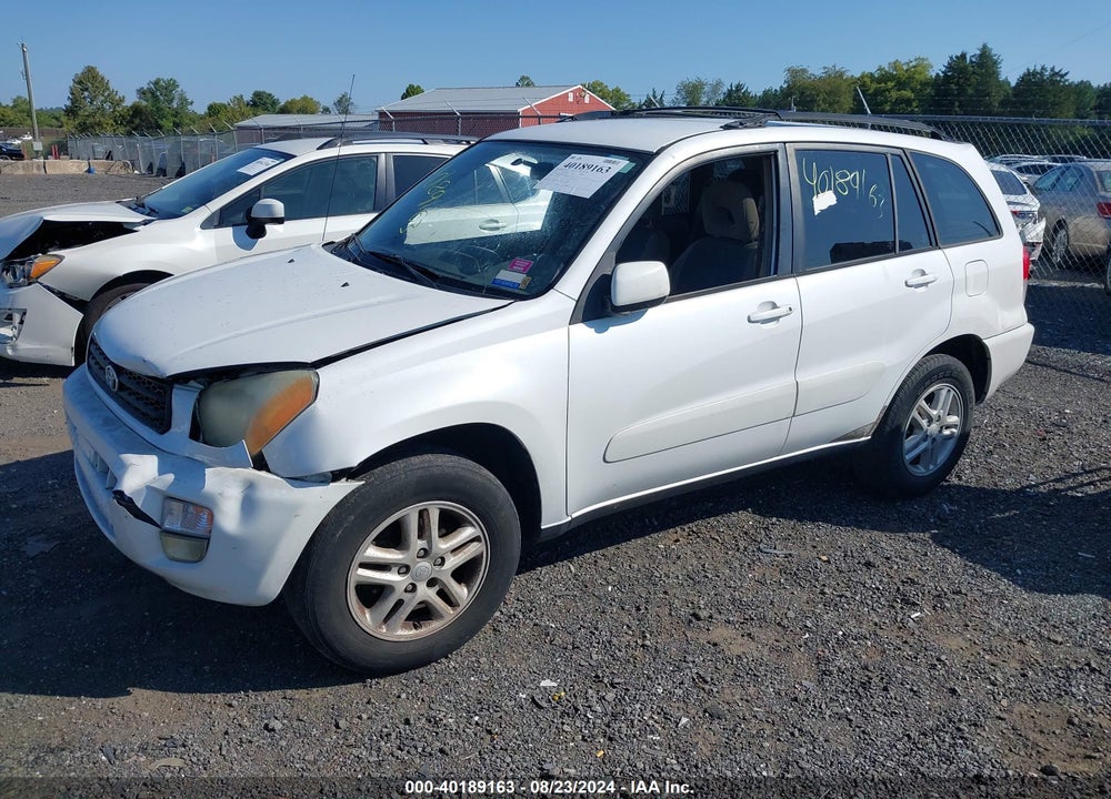 2002 TOYOTA RAV4 VIN: JTEGH20VX20056704