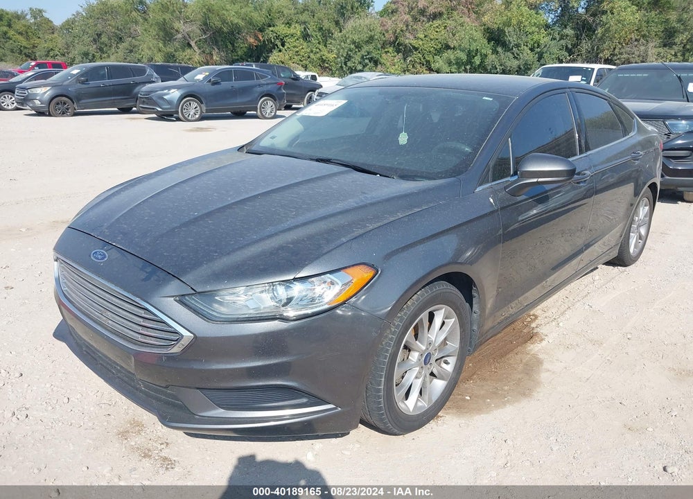 2017 FORD FUSION SE VIN: 3FA6P0HD0HR204036