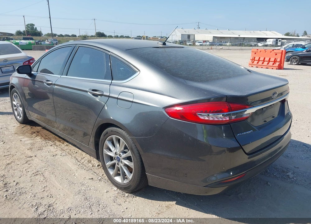 2017 FORD FUSION SE VIN: 3FA6P0HD0HR204036
