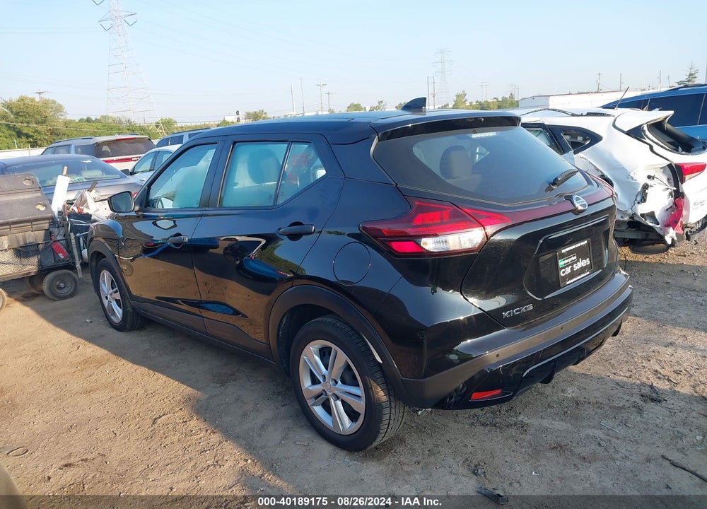 2021 NISSAN KICKS S XTRONIC CVT VIN: 3N1CP5BV9ML499231