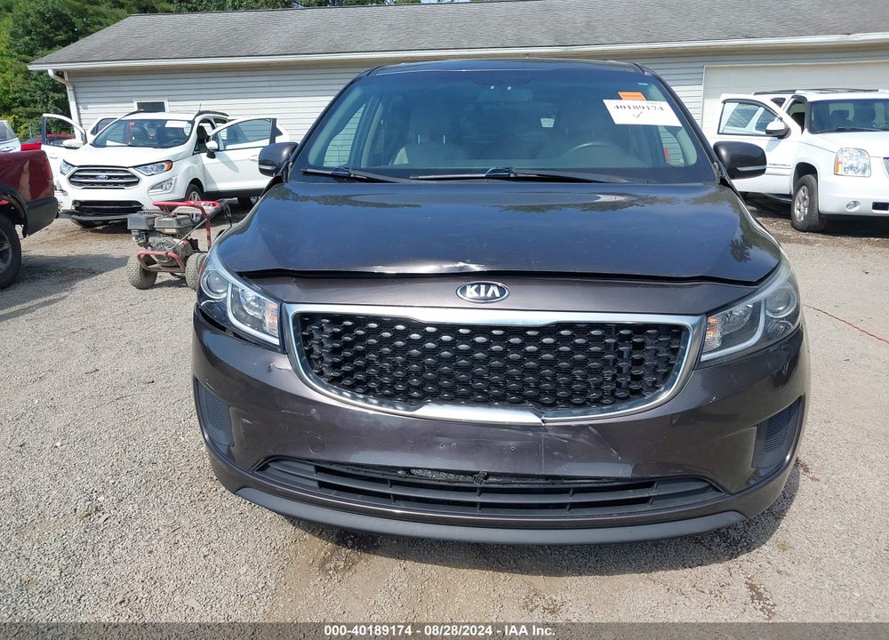 2016 KIA SEDONA LX VIN: KNDMB5C19G6111022