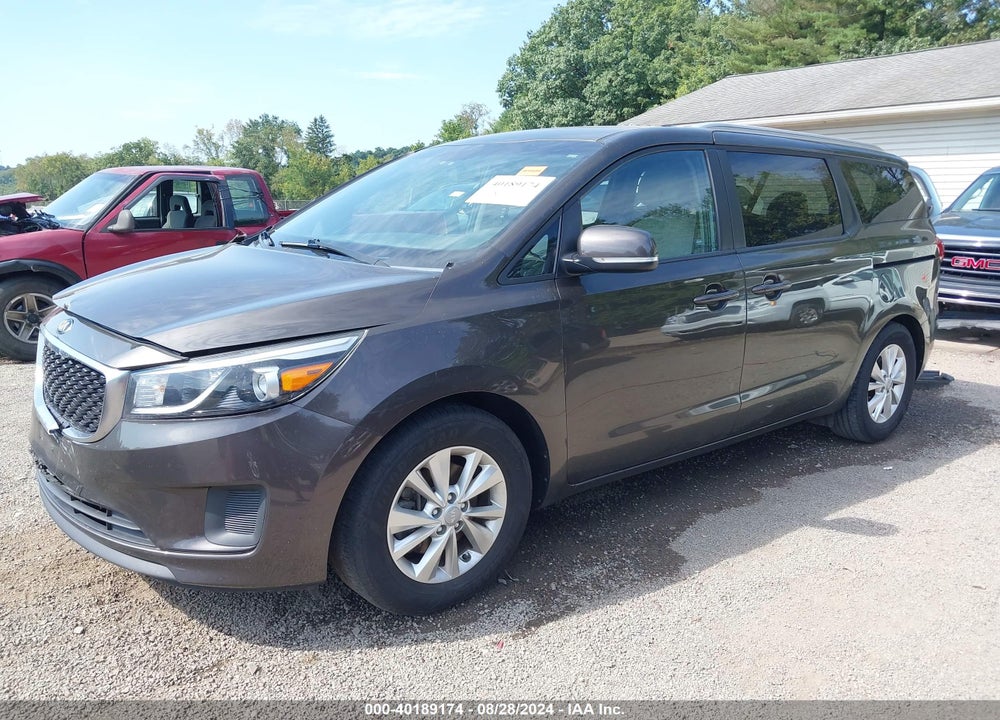 2016 KIA SEDONA LX VIN: KNDMB5C19G6111022