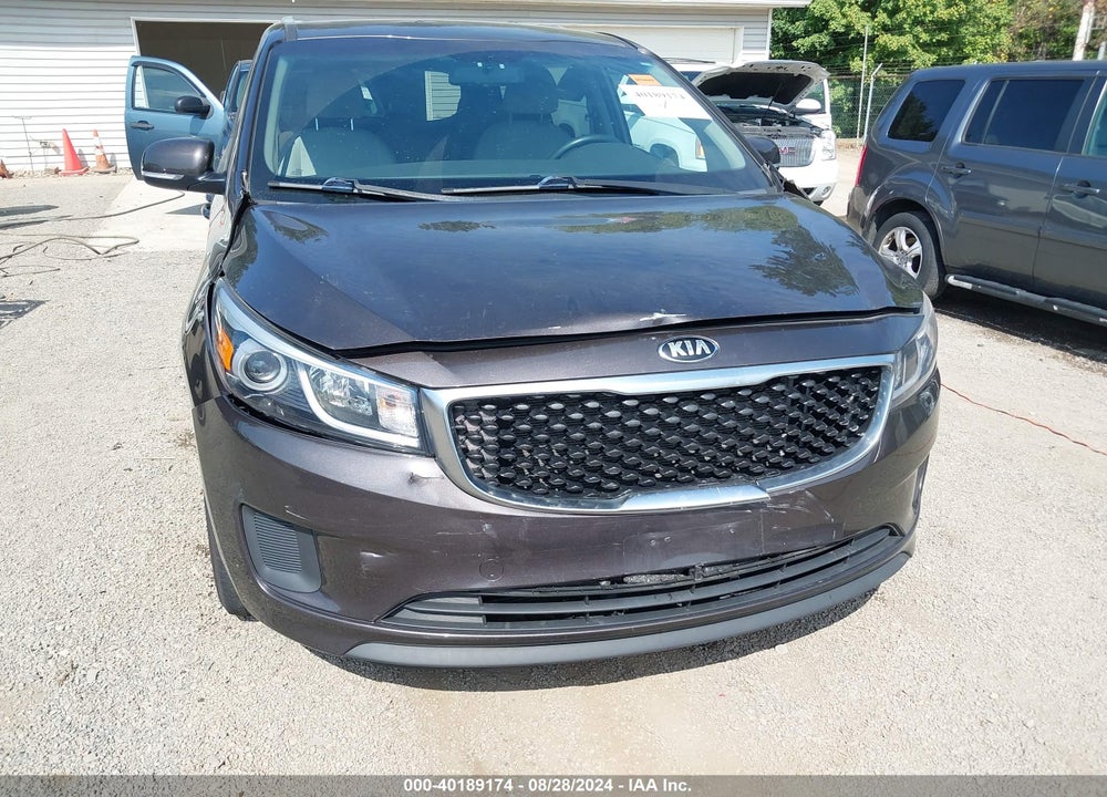 2016 KIA SEDONA LX VIN: KNDMB5C19G6111022