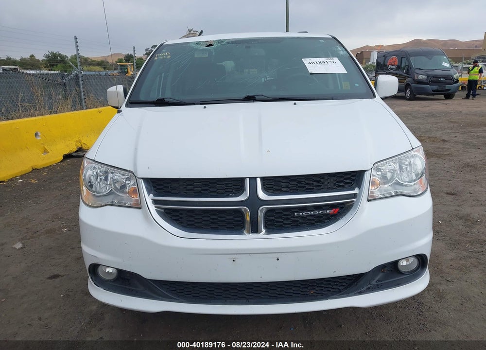2018 DODGE GRAND CARAVAN SXT VIN: 2C4RDGCG0JR192380