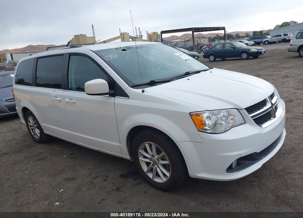 2018 DODGE GRAND CARAVAN SXT VIN: 2C4RDGCG0JR192380