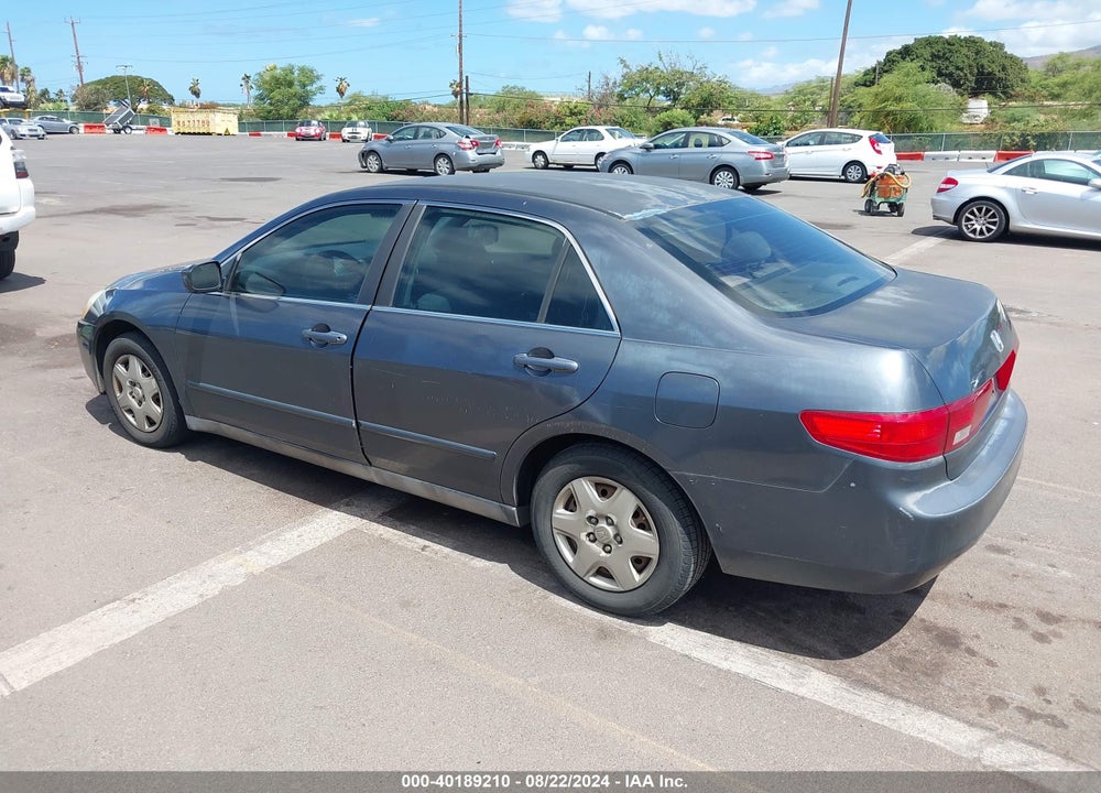 2005 HONDA ACCORD 2.4 LX VIN: 1HGCM56495A032750
