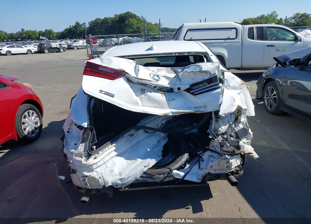 2016 LEXUS IS 200T VIN: JTHBA1D24G5010372