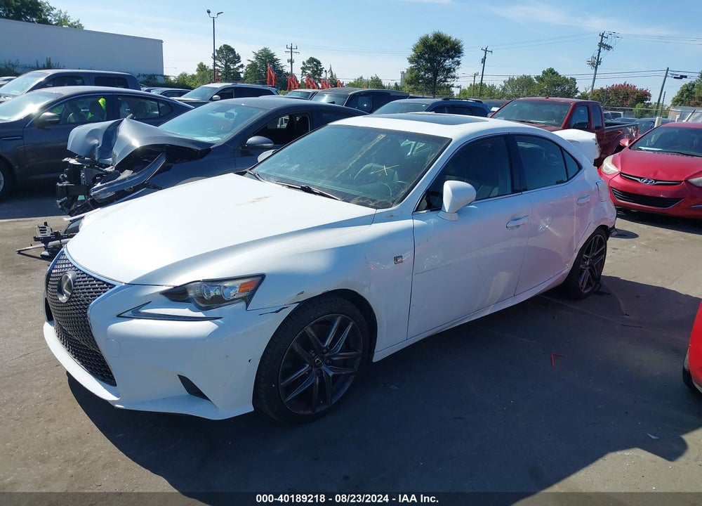 2016 LEXUS IS 200T VIN: JTHBA1D24G5010372