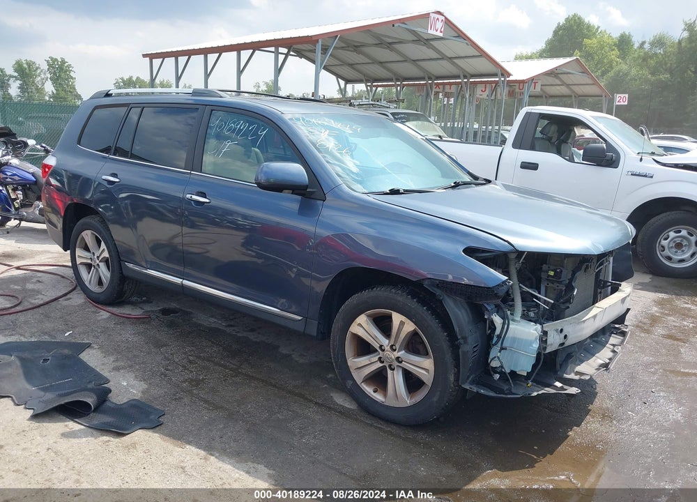 2012 TOYOTA HIGHLANDER LIMITED V6 VIN: 5TDDK3EH1CS164306