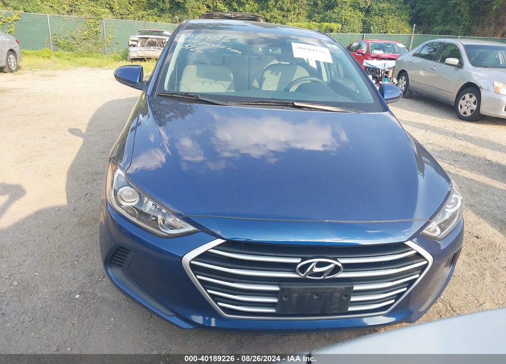 2018 HYUNDAI ELANTRA SEL VIN: 5NPD84LF0JH219725