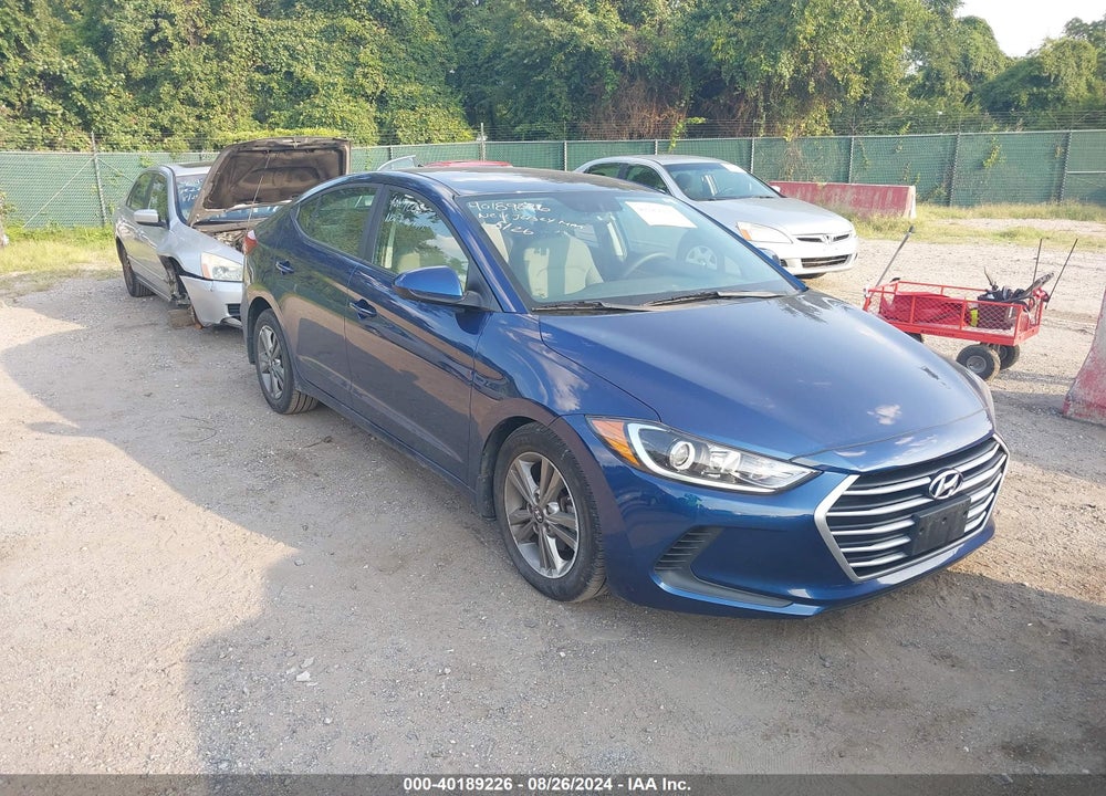 2018 HYUNDAI ELANTRA SEL VIN: 5NPD84LF0JH219725