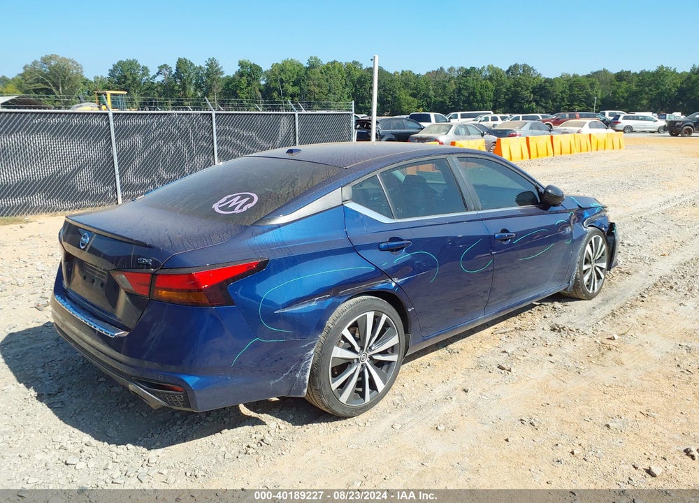 2020 NISSAN ALTIMA SR FWD VIN: 1N4BL4CV3LN321445