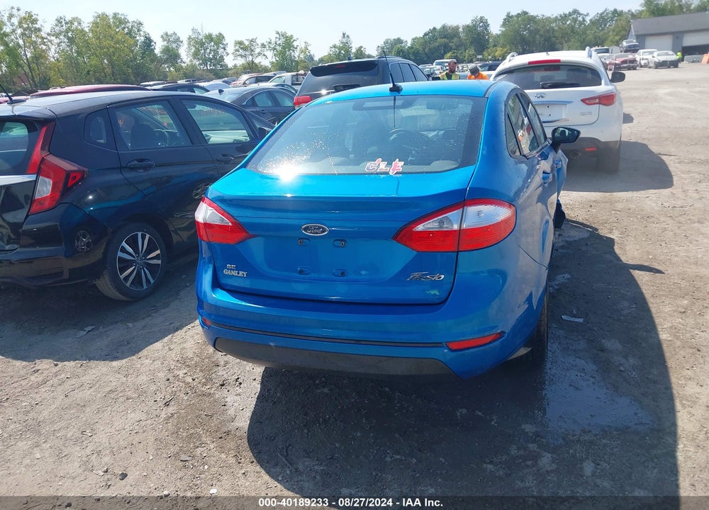 2015 FORD FIESTA VIN: 3FADP4BJ6FM129012