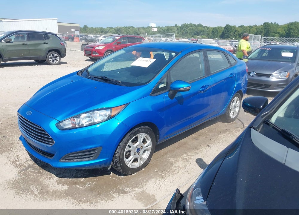 2015 FORD FIESTA VIN: 3FADP4BJ6FM129012