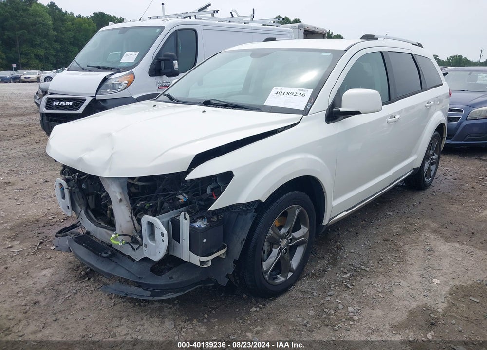 2015 DODGE JOURNEY CROSSROAD VIN: 3C4PDCGG6FT606275