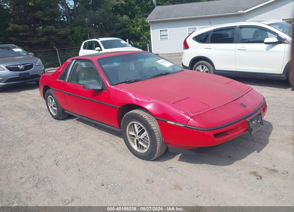 1988 PONTIAC FIERO VIN: 1G2PE11R2JP206632