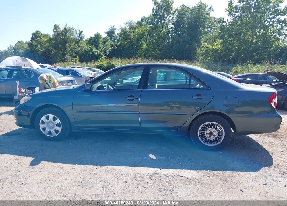 2003 TOYOTA CAMRY LE VIN: 4T1BE32K03U694854