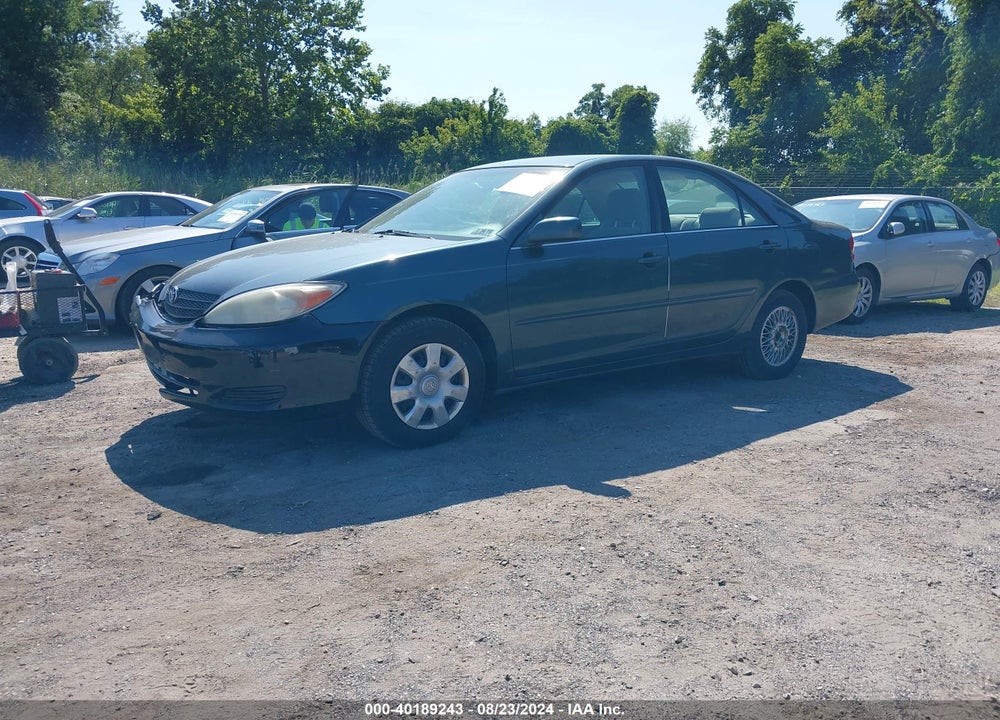 2003 TOYOTA CAMRY LE VIN: 4T1BE32K03U694854