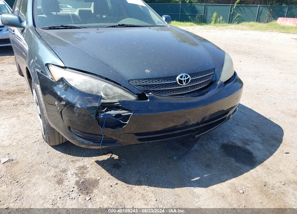 2003 TOYOTA CAMRY LE VIN: 4T1BE32K03U694854