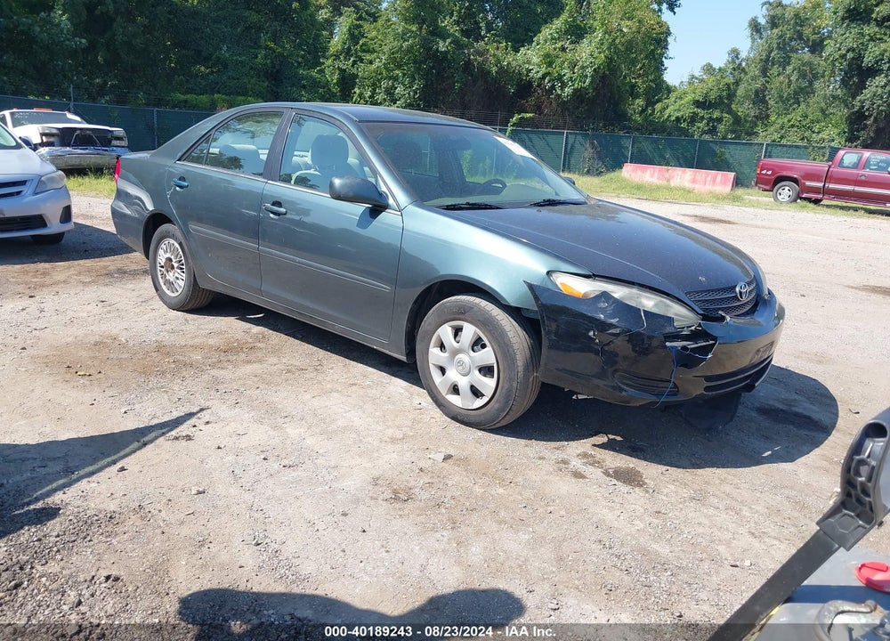 2003 TOYOTA CAMRY LE VIN: 4T1BE32K03U694854