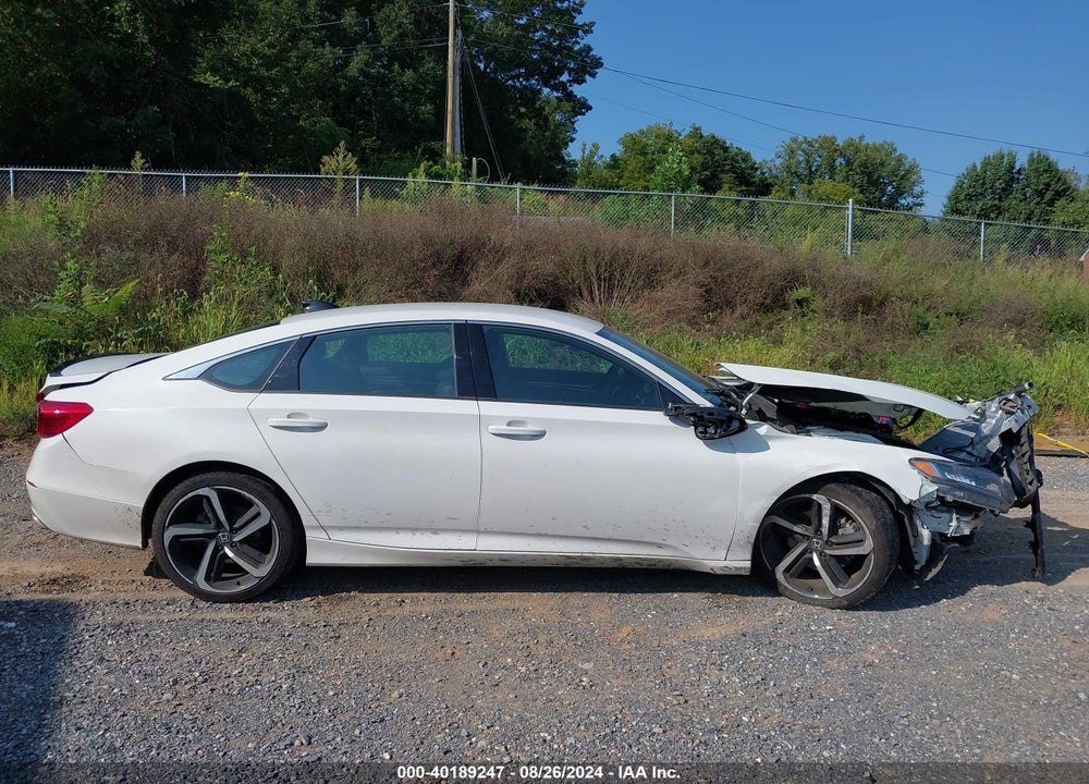 2022 HONDA ACCORD SPORT VIN: 1HGCV1F32NA083598