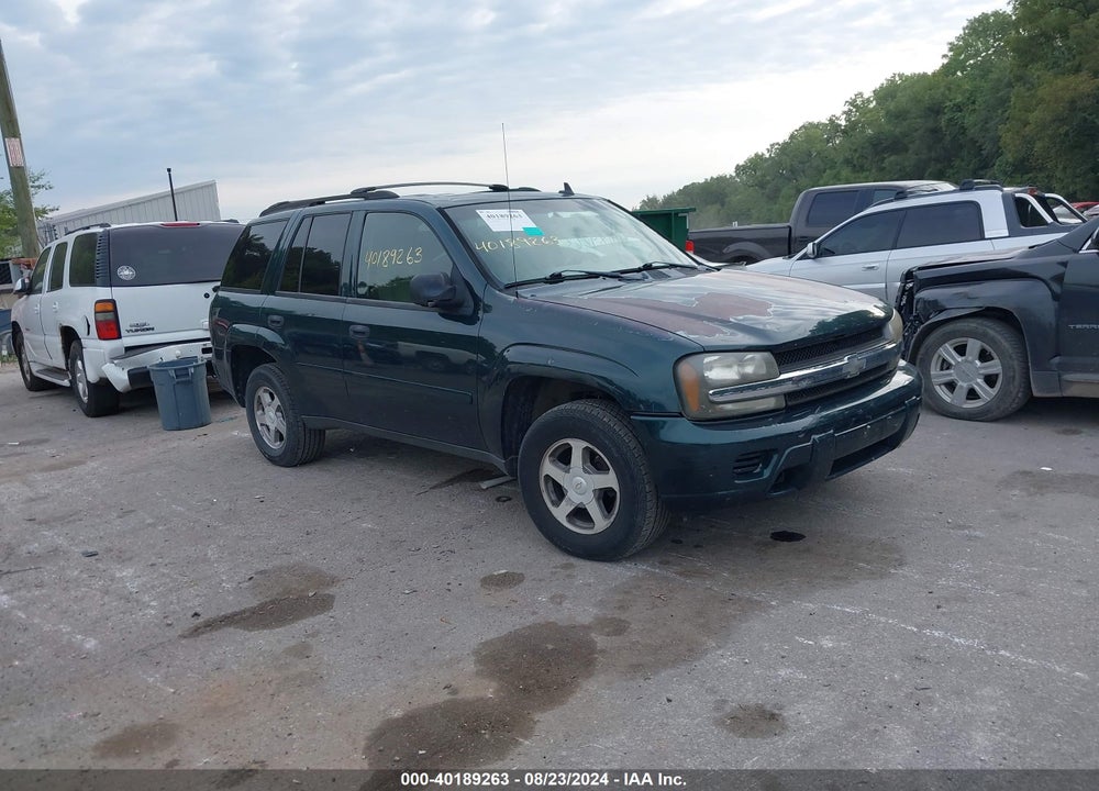 2006 CHEVROLET TRAILBLAZER LS VIN: 1GNDS13S962192263