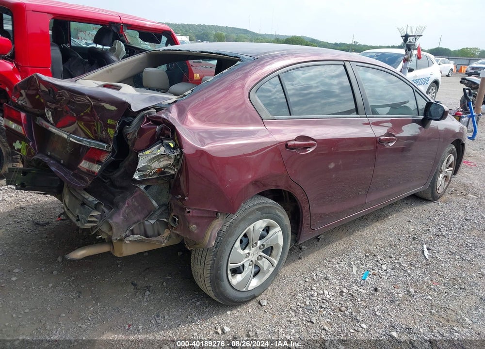 2015 HONDA CIVIC LX VIN: 19XFB2F52FE046612