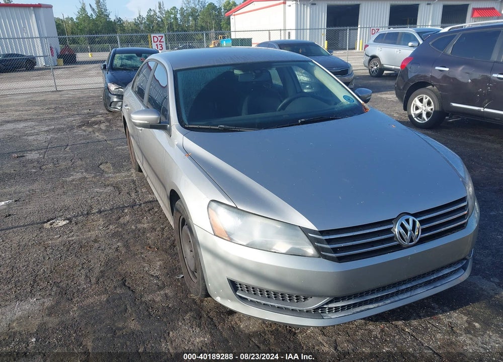 2014 VOLKSWAGEN PASSAT 2.5L S VIN: 1VWAP7A36EC011735