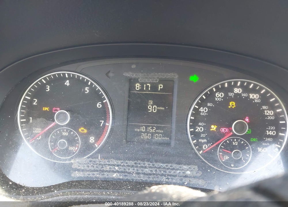 2014 VOLKSWAGEN PASSAT 2.5L S VIN: 1VWAP7A36EC011735