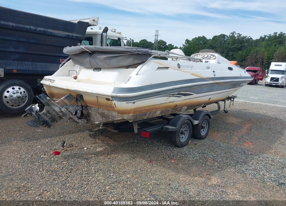 2001 HARRIS SUPER DECK 22 AND TRAILER VIN: HAMD3775H001