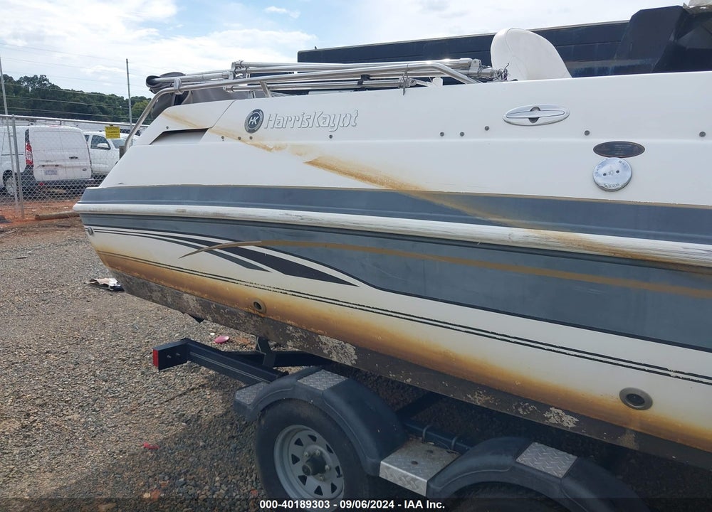 2001 HARRIS SUPER DECK 22 AND TRAILER VIN: HAMD3775H001