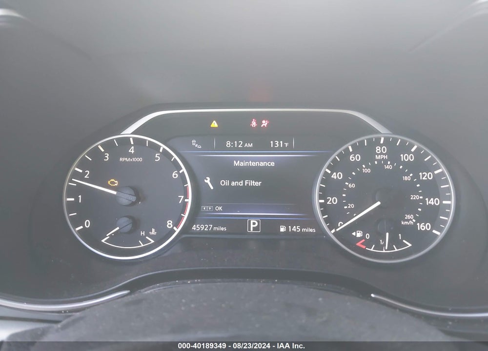 2019 NISSAN MAXIMA 3.5 SL VIN: 1N4AA6AV1KC381413