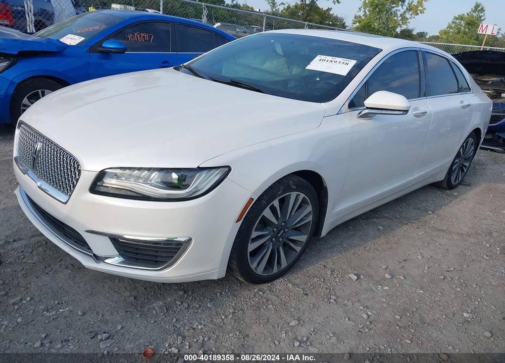 2017 LINCOLN MKZ RESERVE VIN: 3LN6L5E91HR647861