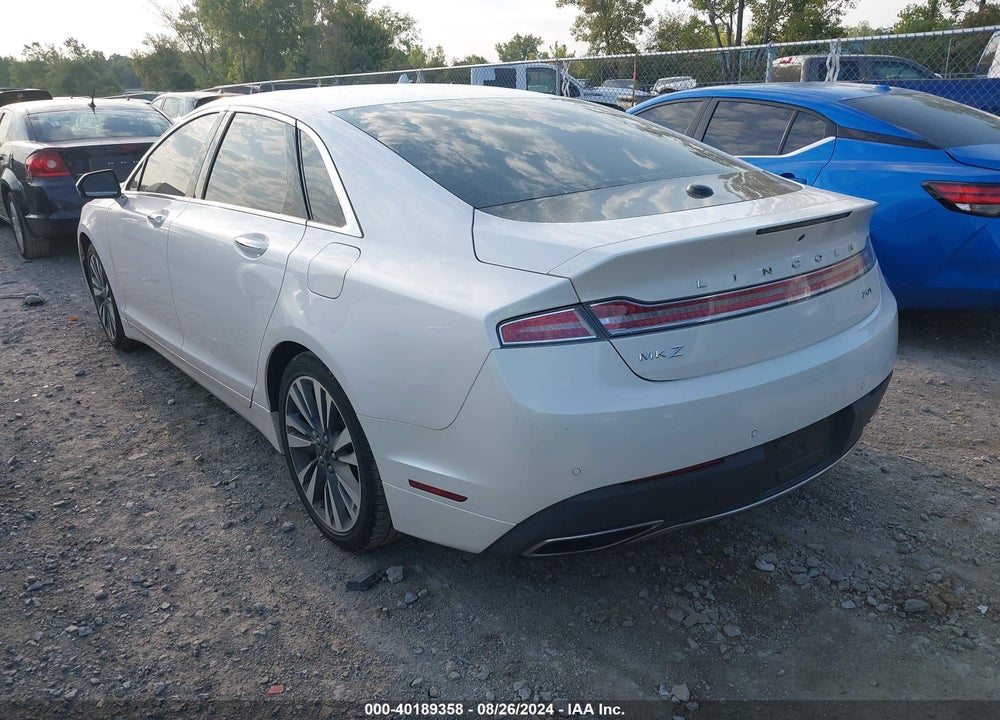 2017 LINCOLN MKZ RESERVE VIN: 3LN6L5E91HR647861
