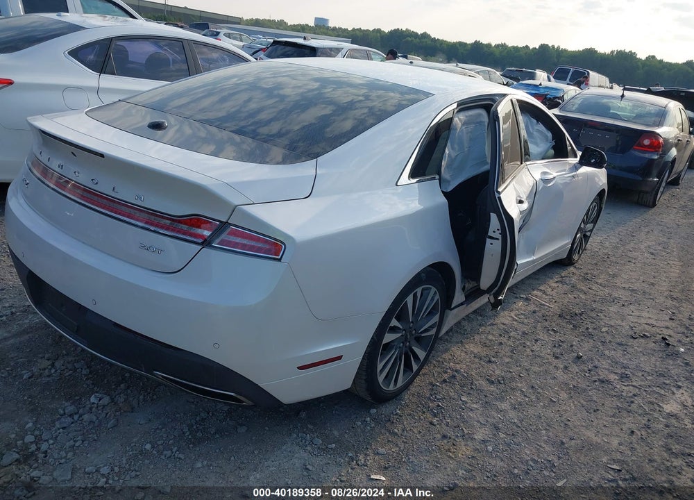 2017 LINCOLN MKZ RESERVE VIN: 3LN6L5E91HR647861