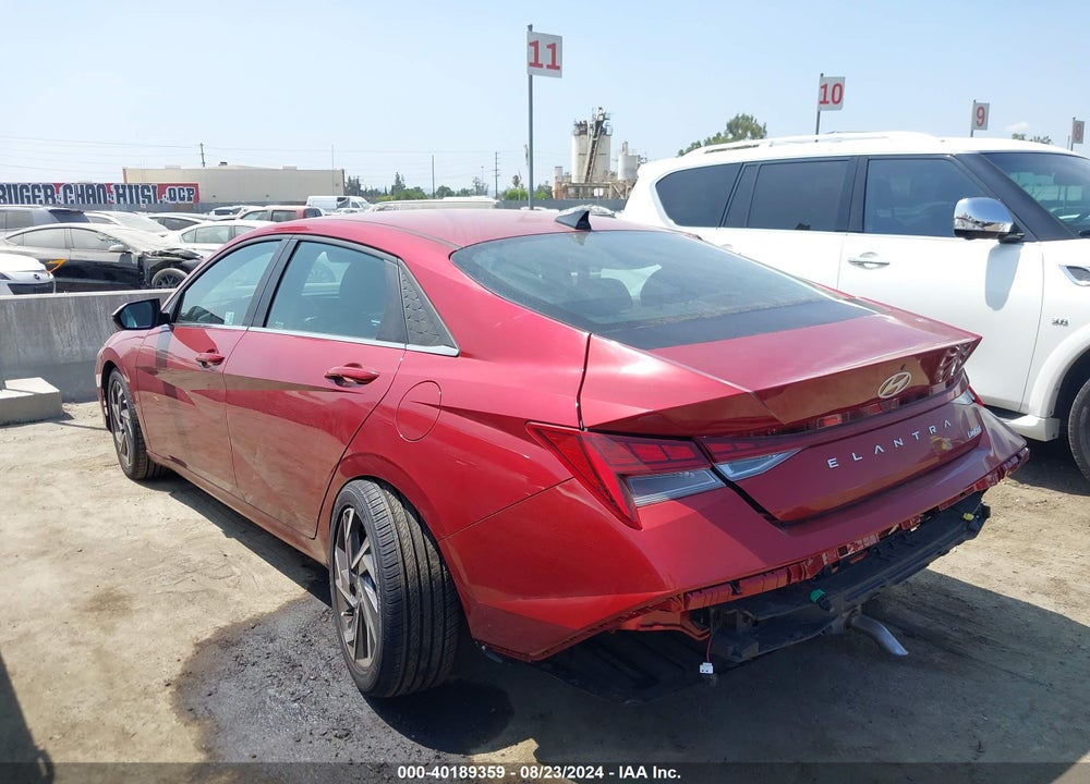 2024 HYUNDAI ELANTRA LIMITED VIN: KMHLP4DG8RU675457
