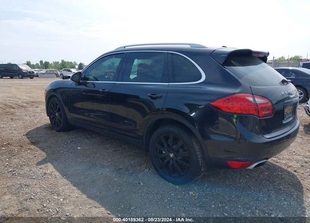 2012 PORSCHE CAYENNE S VIN: WP1AB2A20CLA47363