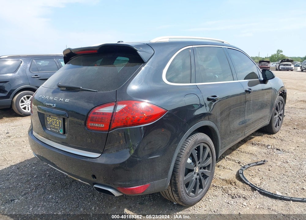2012 PORSCHE CAYENNE S VIN: WP1AB2A20CLA47363