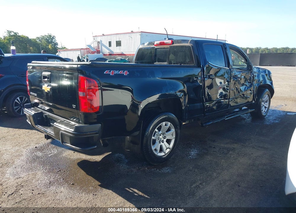 2016 CHEVROLET COLORADO LT VIN: 1GCGTCE36G1154324