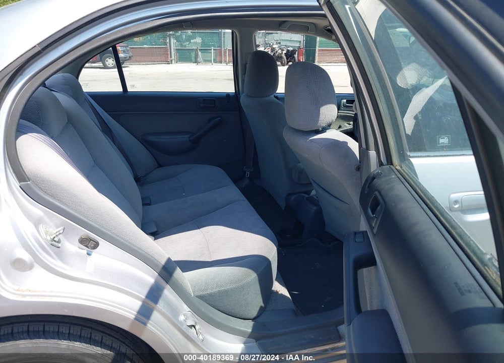 2001 HONDA CIVIC EX VIN: 1HGES26781L012656