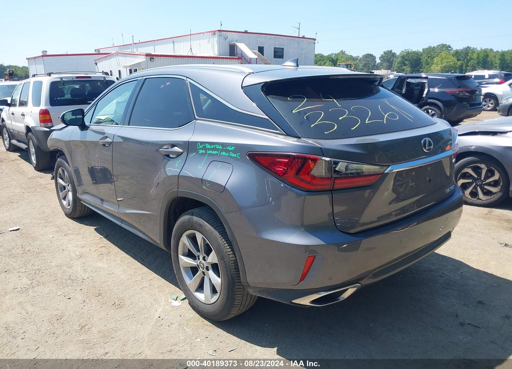 2018 LEXUS RX 350 VIN: 2T2BZMCA9JC162447