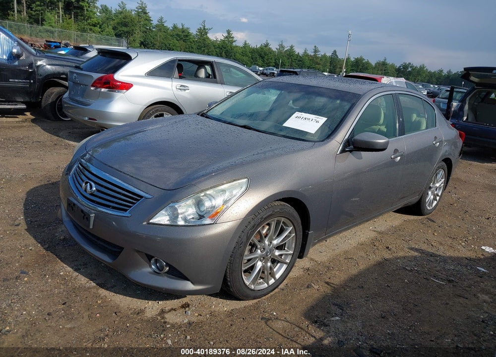 2011 INFINITI G37X VIN: JN1CV6AR9BM407182