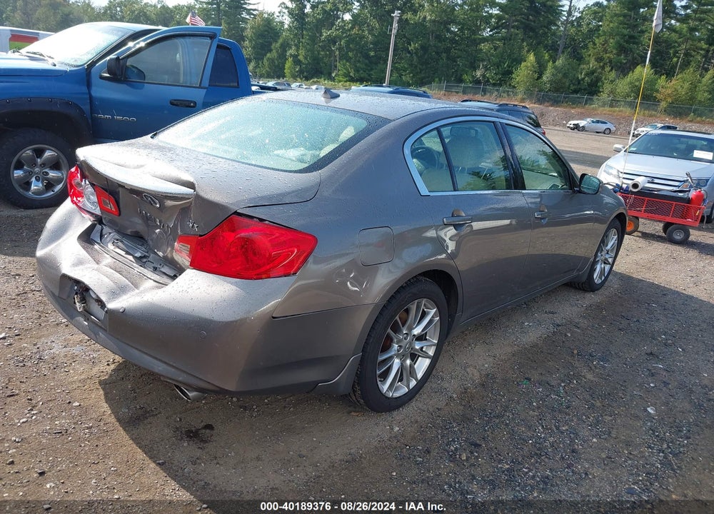 2011 INFINITI G37X VIN: JN1CV6AR9BM407182