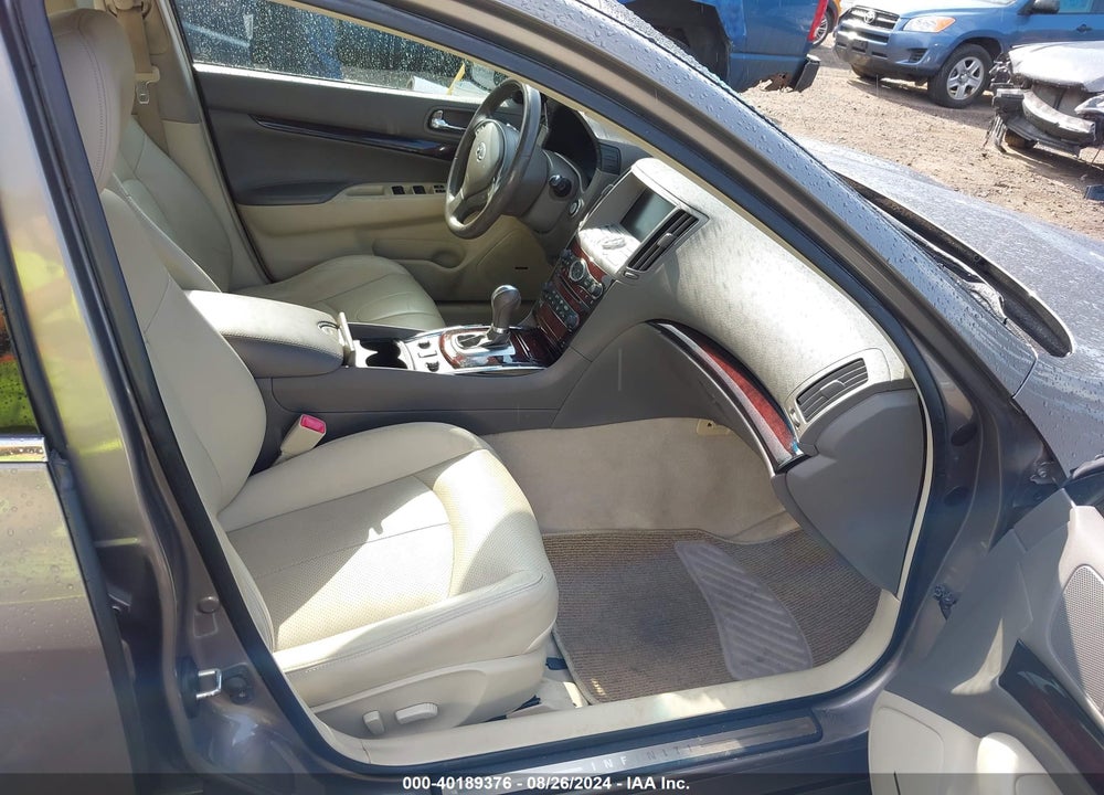 2011 INFINITI G37X VIN: JN1CV6AR9BM407182