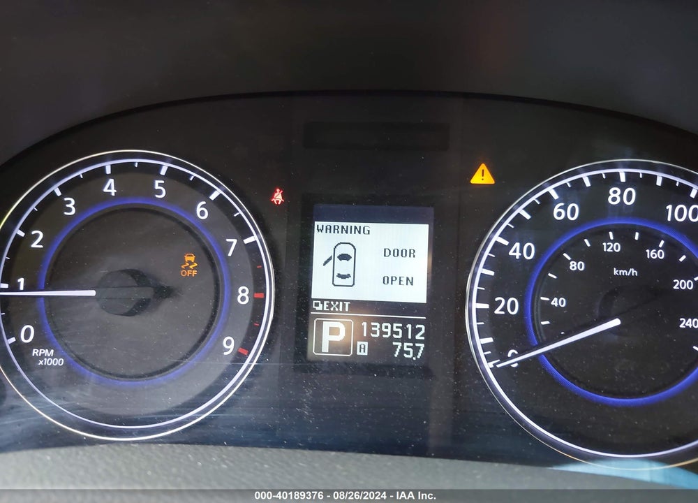2011 INFINITI G37X VIN: JN1CV6AR9BM407182