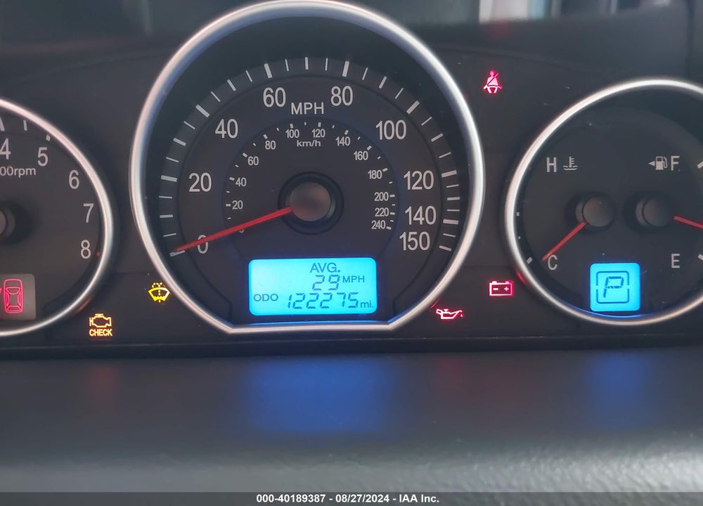 2010 HYUNDAI VERACRUZ GLS VIN: KM8NU4CCXAU131367