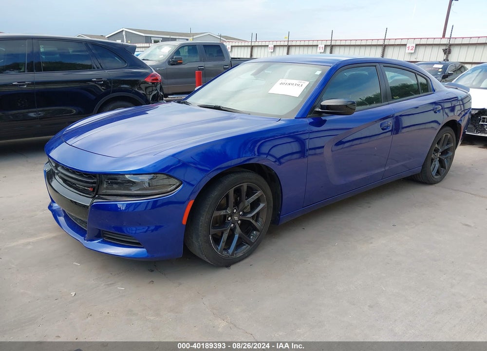 2022 DODGE CHARGER SXT RWD VIN: 2C3CDXBG1NH176289