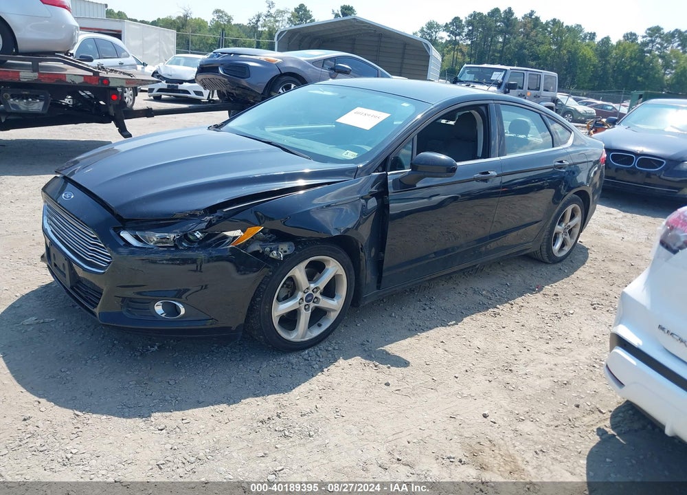 2016 FORD FUSION S VIN: 3FA6P0G70GR108207